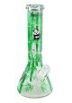 Black Leaf Panda Handbemalte Kolbenbong Ice