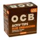 OCB Activ Tips Aktivkohlefilter Slim ungebleicht