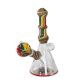 Mini-Bong mit Schlitzdiffusor rasta