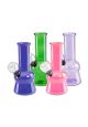 Glasbong mini transparent farbig