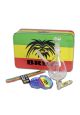 BREIT Minibong Set mit Grinder und Purpfeife