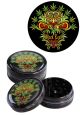 Black Leaf Leaf Skull Grinder 2-tlg. schwarz