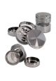 Metallgrinder 4-tlg. grau
