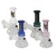 Black Leaf Mini-Bubbler mit Chillum-Stecksystem