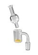 Glasbanger Set klarer Schliff mit Carb Cap